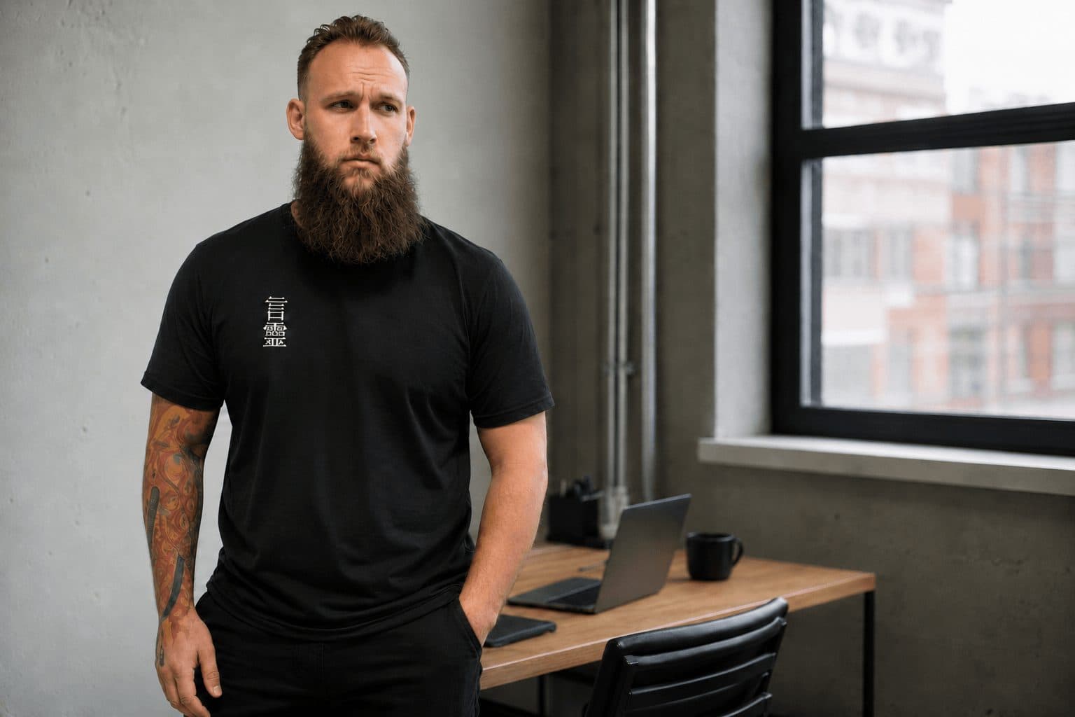 Rafael Hager von Kotodama in seinem Arbeitsraum